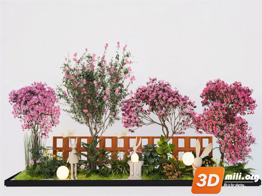 Mini Garden Skp Files 